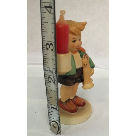 Goebel Hummel W. Germany Advent Candle Holder Figurine Boy - Picture 7 of 8